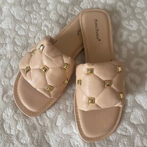 Light Cream Pierre Dumas Sandals - Brand New
